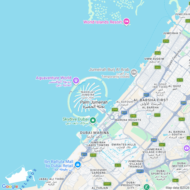 Approximate location