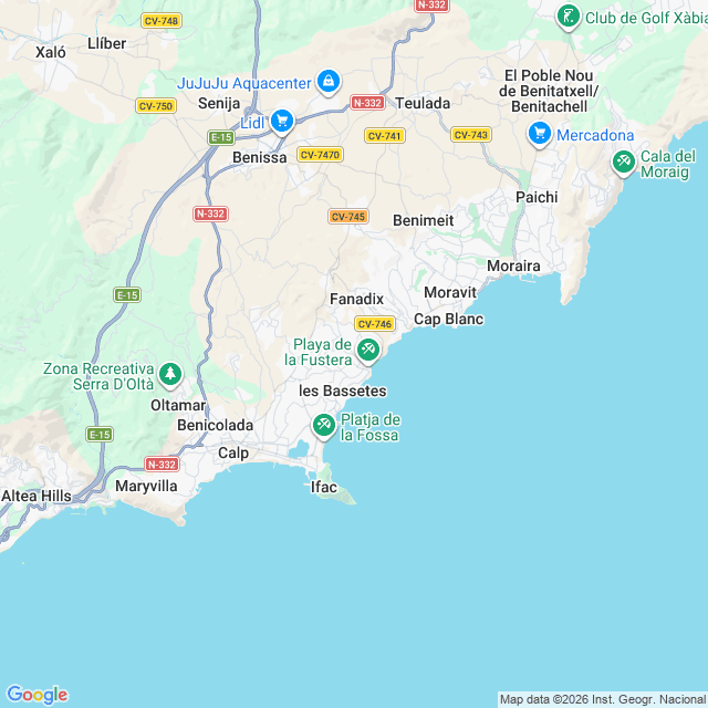 Approximate location