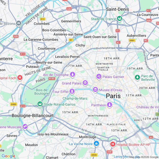 Approximate location