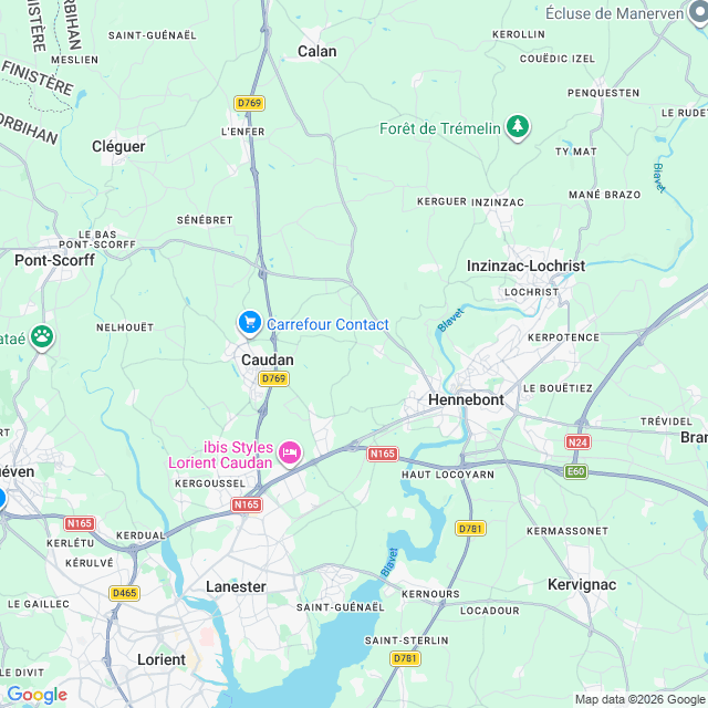Approximate location