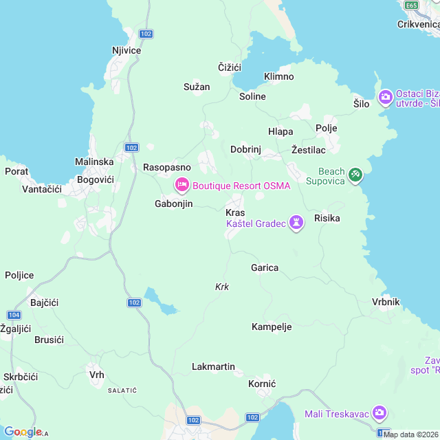 Approximate location