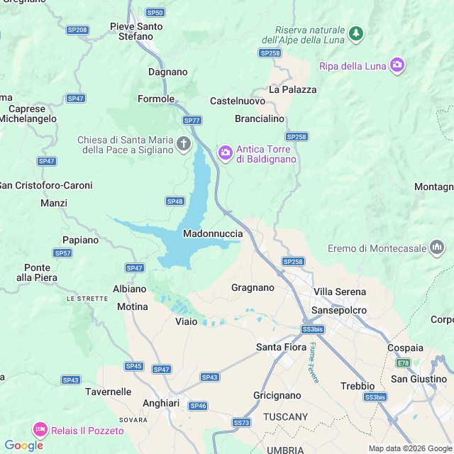 Approximate location