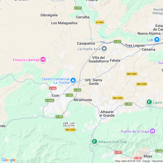 Approximate location