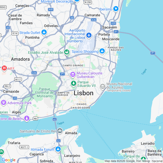Approximate location