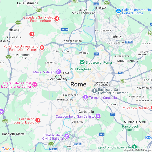 Approximate location