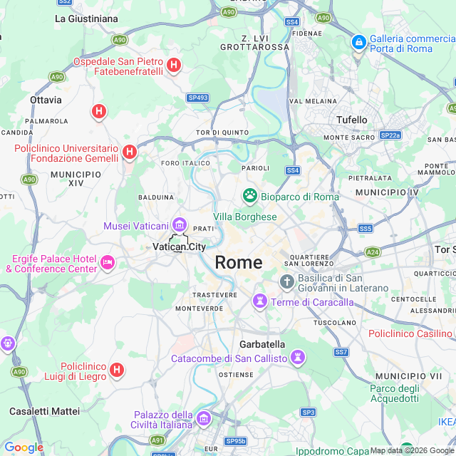 Approximate location