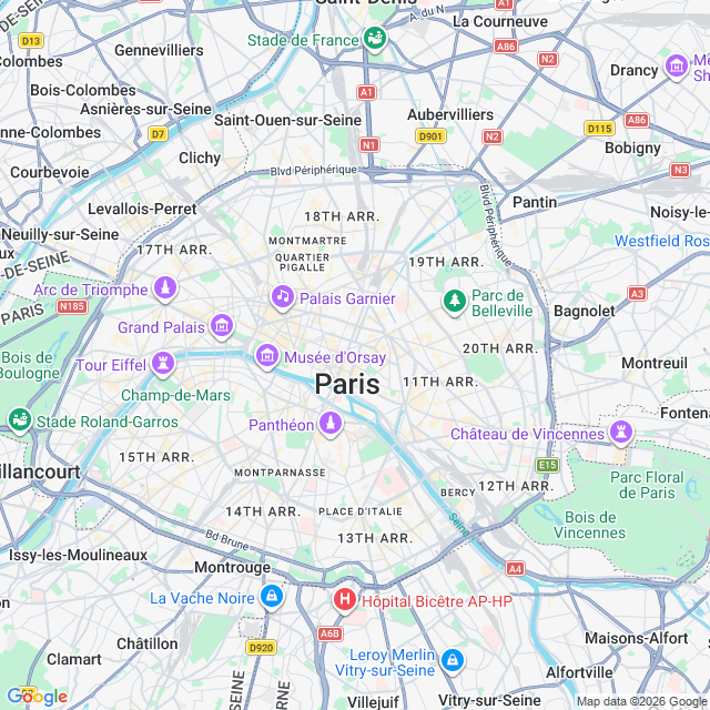 Approximate location
