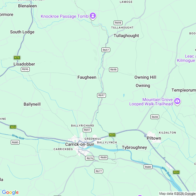 Approximate location
