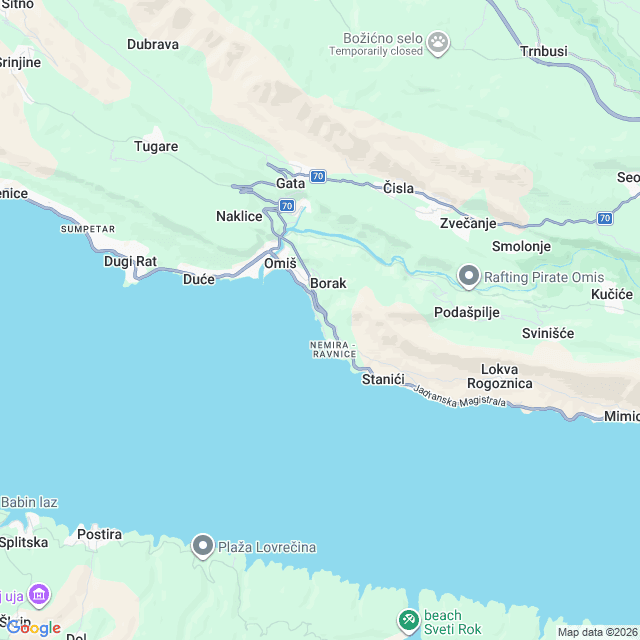 Approximate location