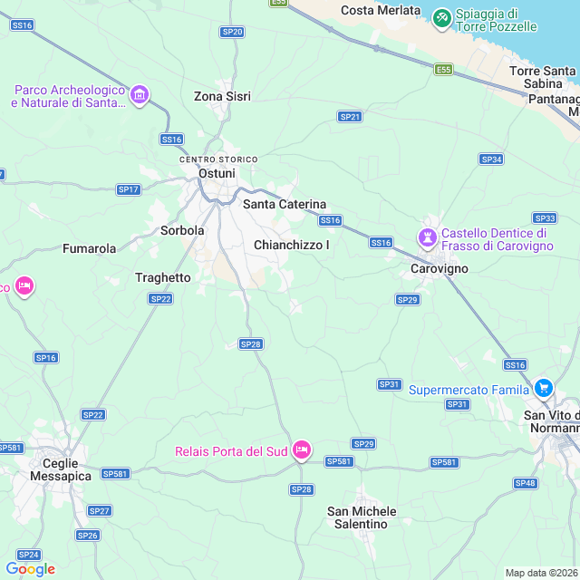 Approximate location