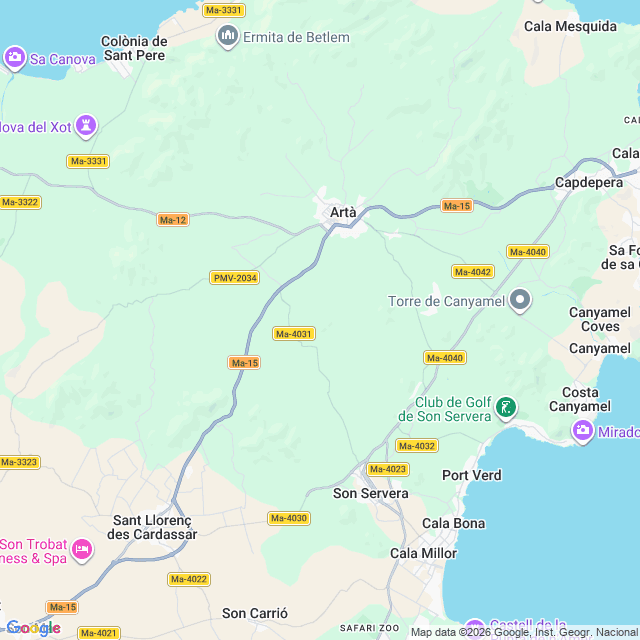 Approximate location