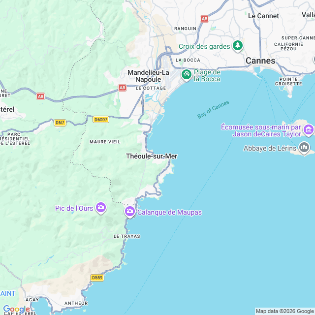 Approximate location