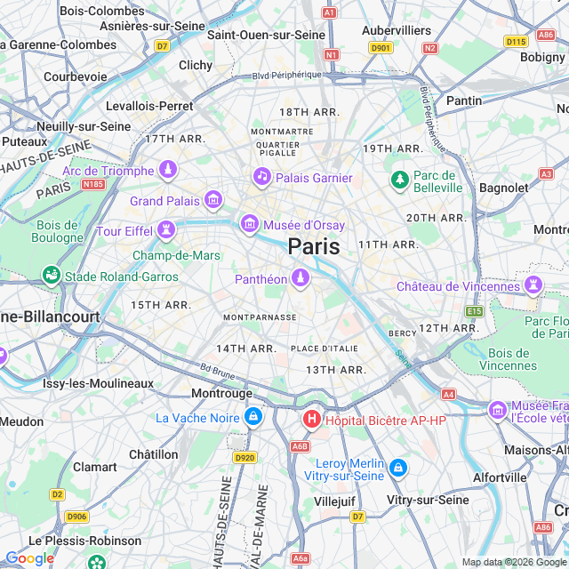 Approximate location