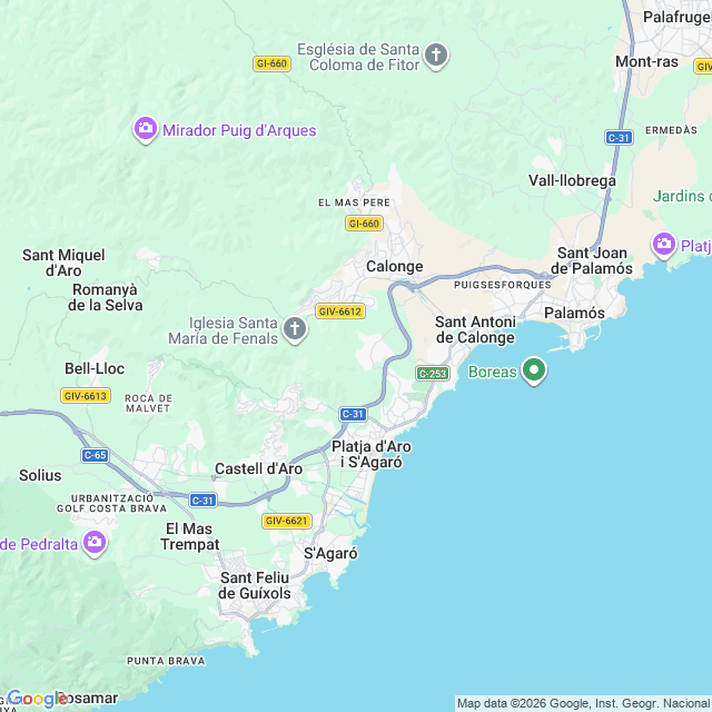 Approximate location
