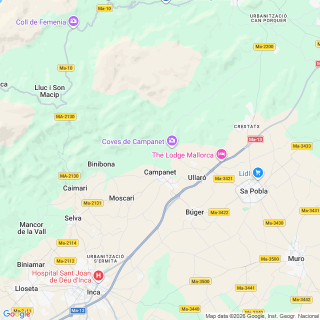 Approximate location