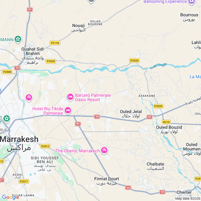 Approximate location