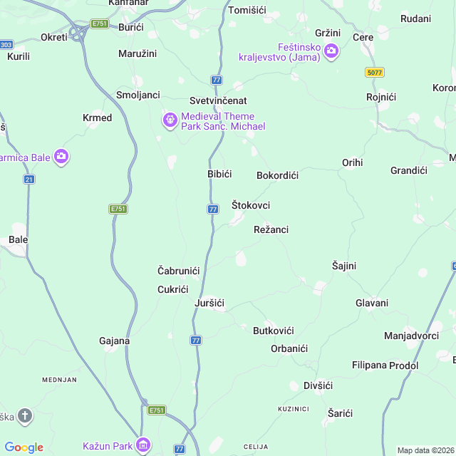 Approximate location
