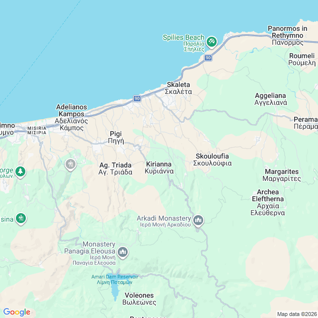 Approximate location
