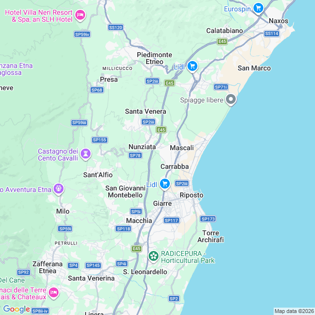 Approximate location