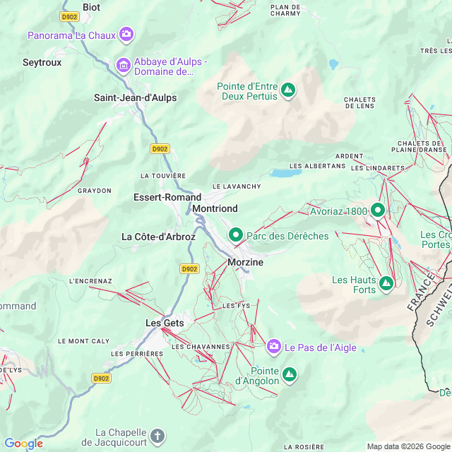 Approximate location