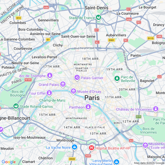 Approximate location
