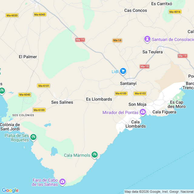 Approximate location