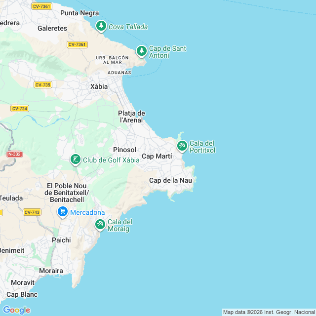 Approximate location