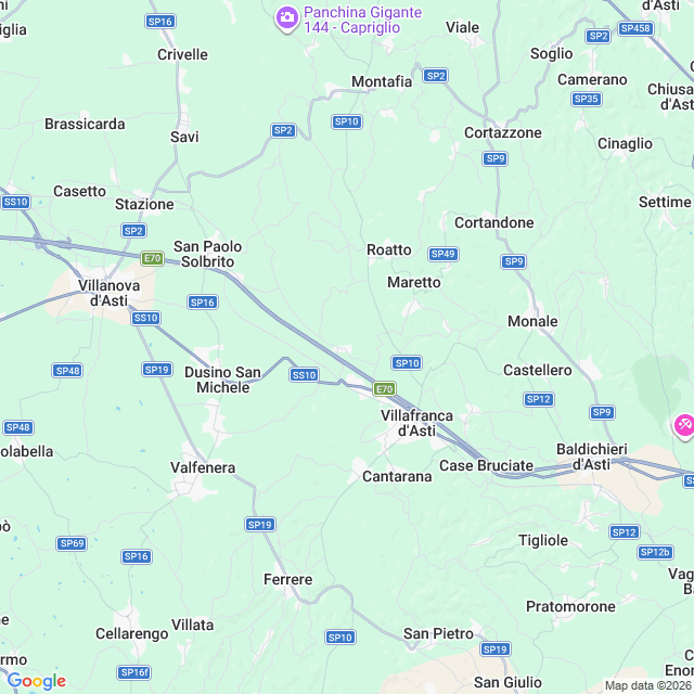 Approximate location