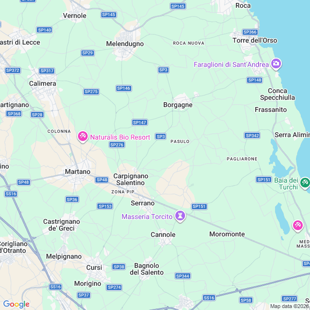 Approximate location
