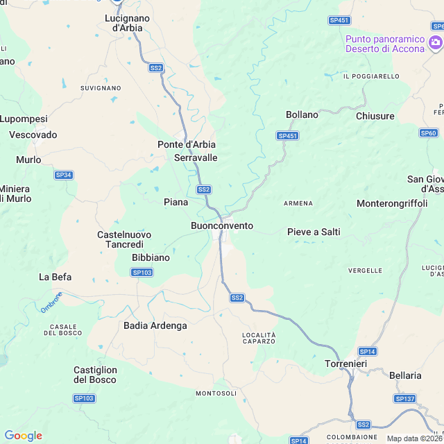 Approximate location