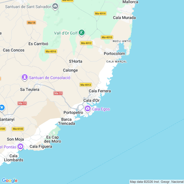 Approximate location