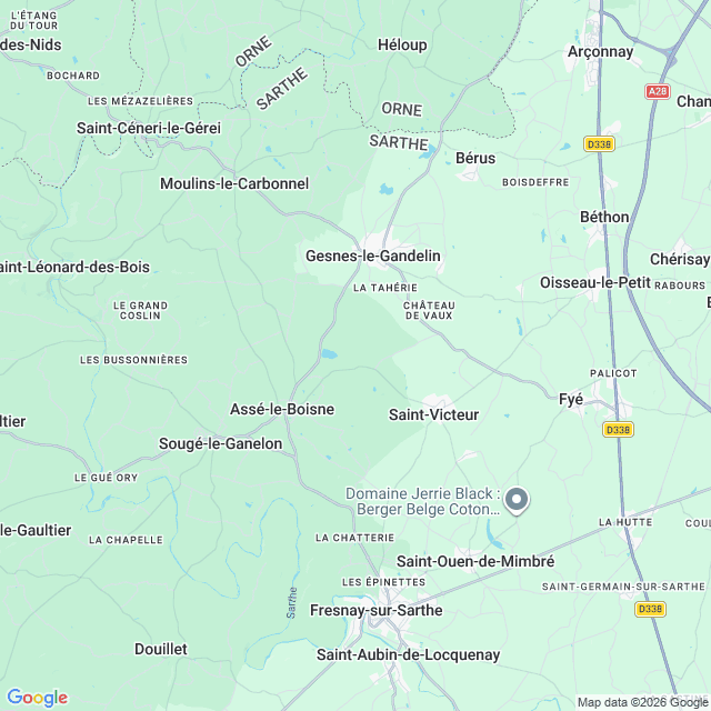 Approximate location