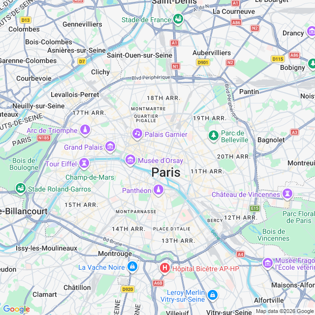 Approximate location