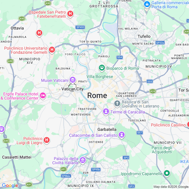 Approximate location