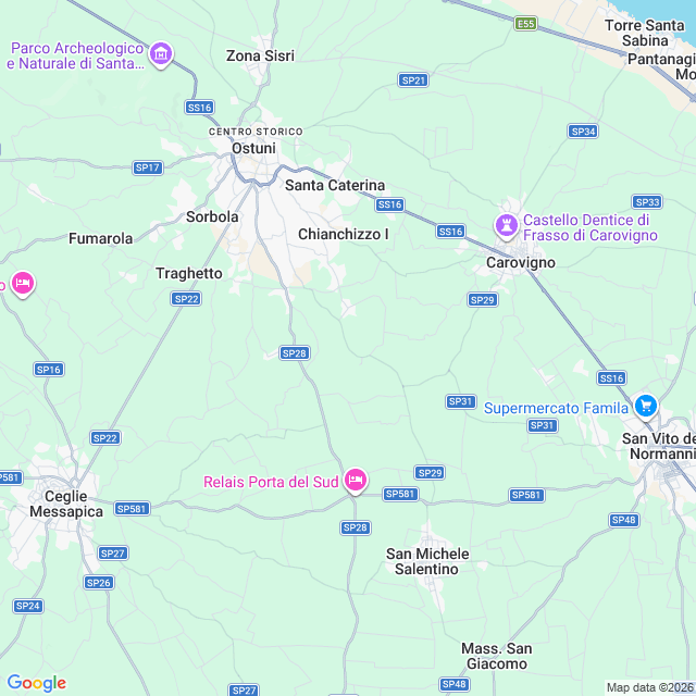 Approximate location