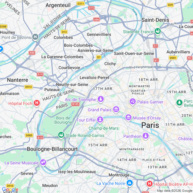 Approximate location