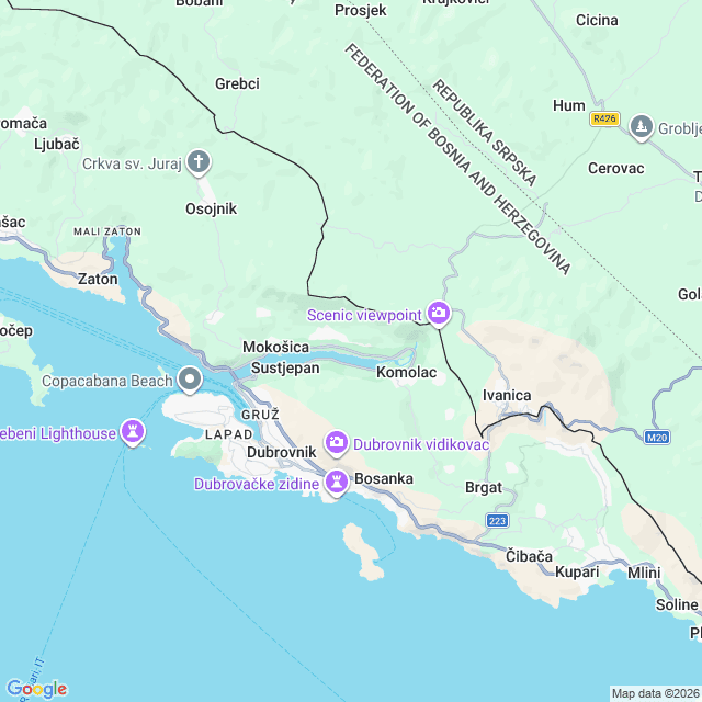 Approximate location