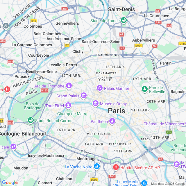 Approximate location