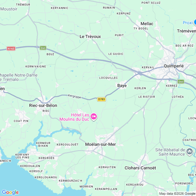 Approximate location