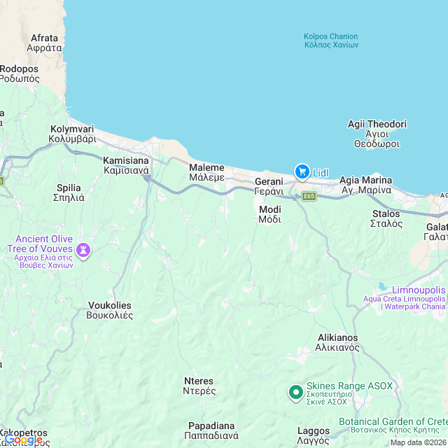 Approximate location