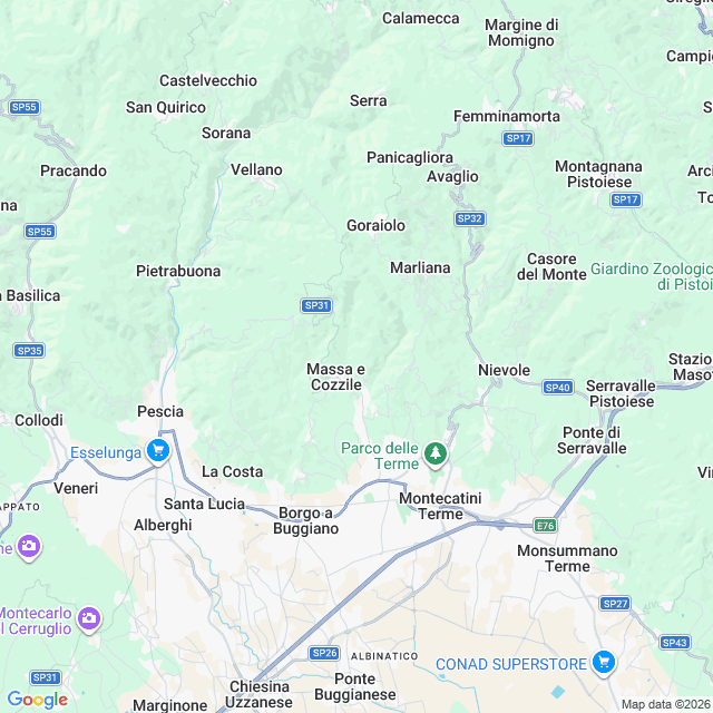 Approximate location