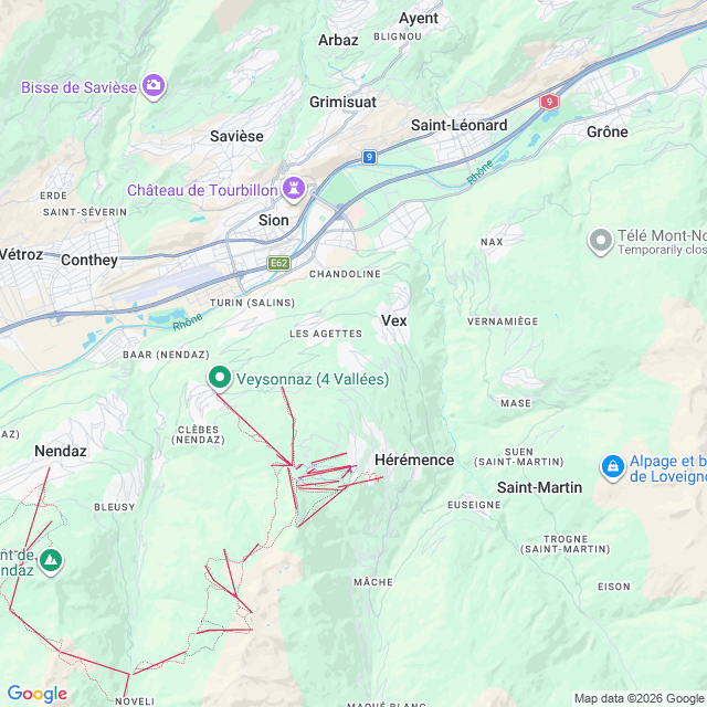 Approximate location