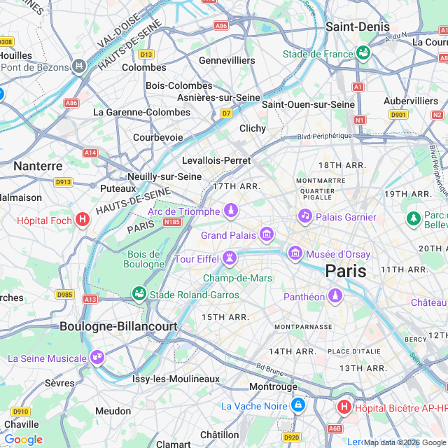 Approximate location