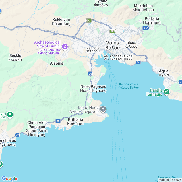 Approximate location