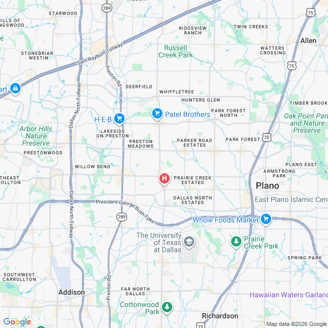 Approximate location