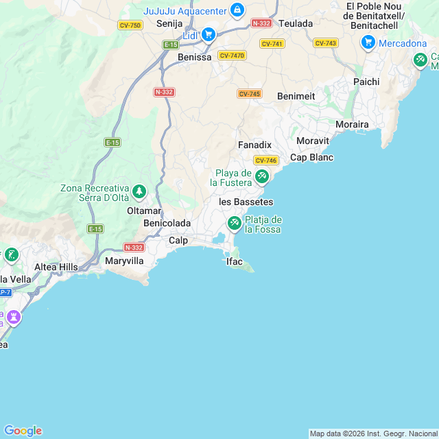 Approximate location