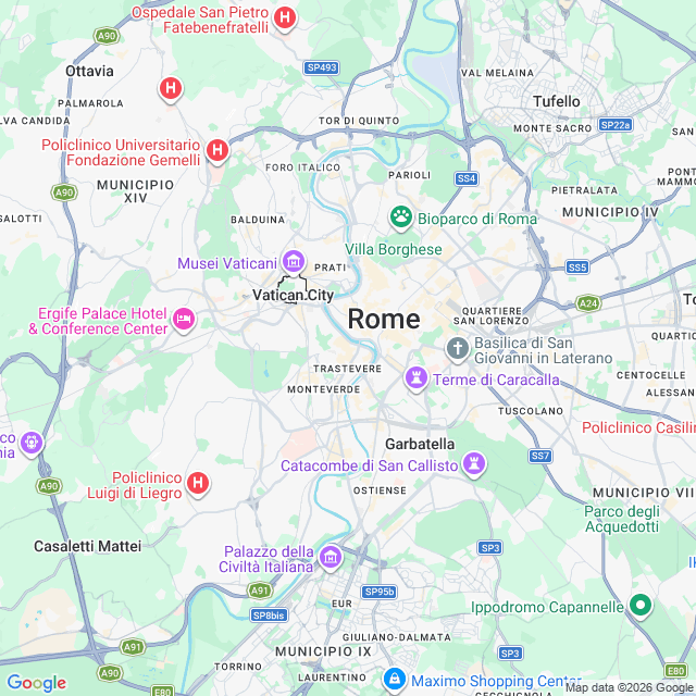 Approximate location