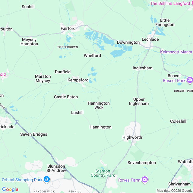 Approximate location