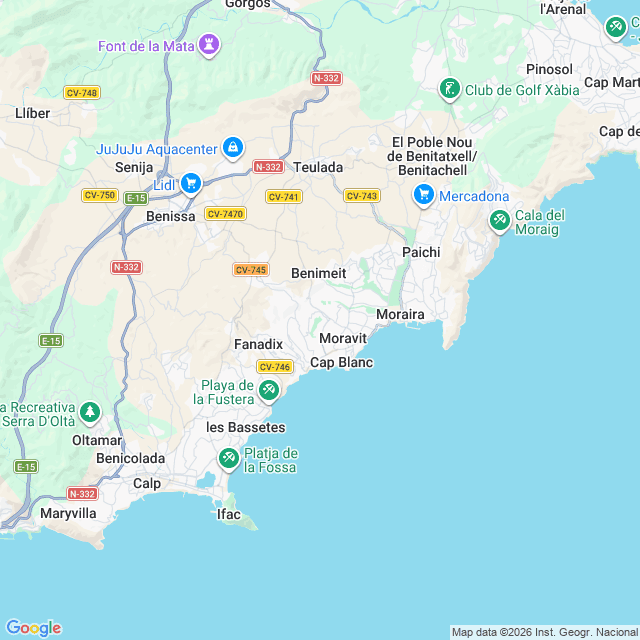 Approximate location
