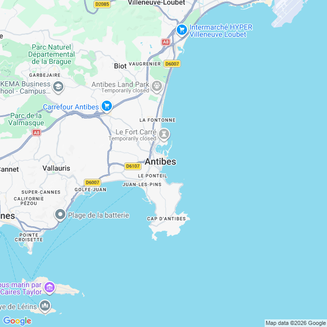 Approximate location